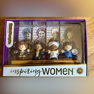 4pc LITTLE PEOPLE Inspiring Women Collectors Set New in gift box